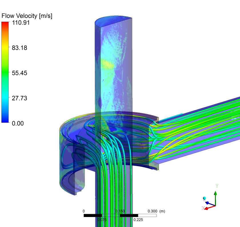 Particle erosion assesment of wellhead